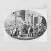 Buiten het Oude Tavern van Petten Briefkaart (Voorkant)