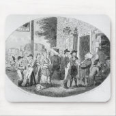 Buiten het Oude Tavern van Petten Muismat (Voorkant)