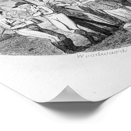 Buiten het Oude Tavern van Petten Poster (Hoek)