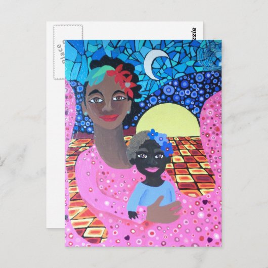 Buiten het paradijs Briefkaart (Voorkant / Achterkant)