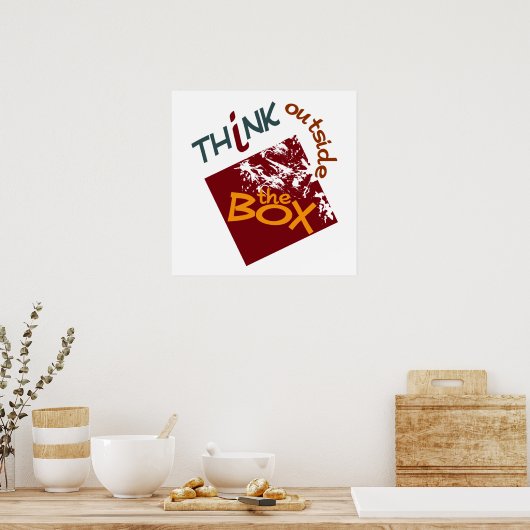 Buiten het poster (Keuken)