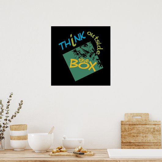 Buiten het poster (Keuken)