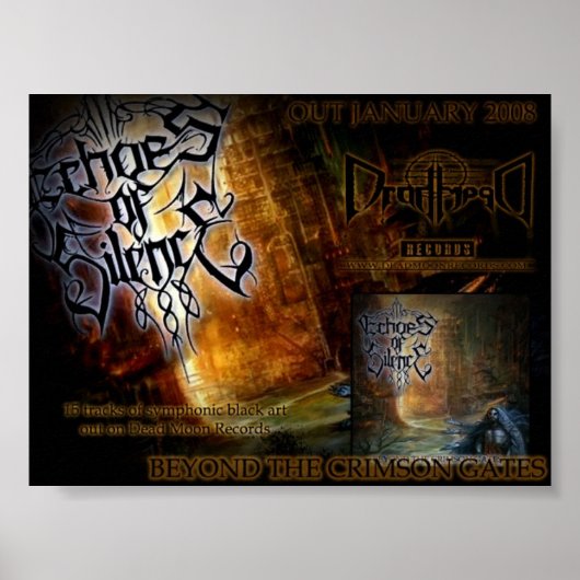 Buiten het poster Crimson Gates (Voorkant)