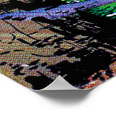 Buiten het  Poster van de Comics van het Mermaid-K (Hoek)