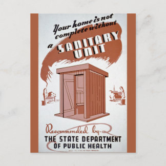 Buiten het Poster van WPA Briefkaart