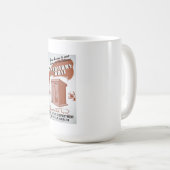 Buiten het Poster van WPA Koffiemok (Voorkant rechts)