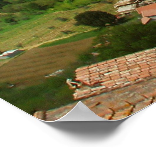 Buiten het Poster voor dakpannen 2 (Hoek)