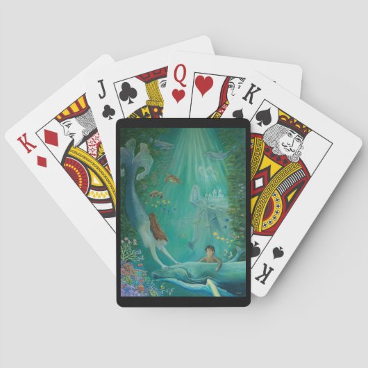 Buiten het Ref tot Atlantis Pokerkaarten (Achterkant)