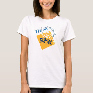 Buiten het shirt van de Doos - kies stijl & kleur