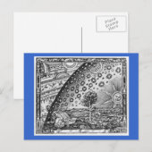 Buiten het universum briefkaart (Voorkant / Achterkant)