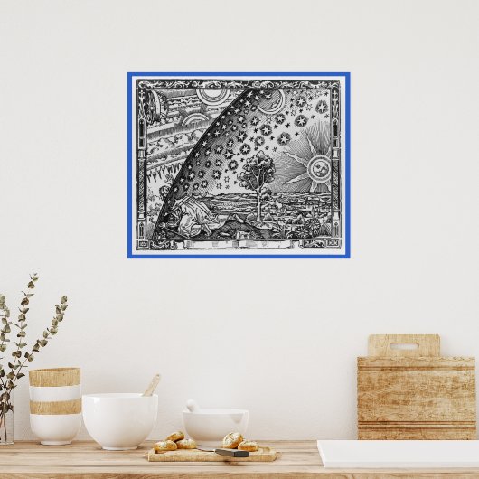 Buiten het universum poster (Keuken)