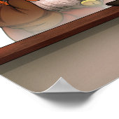 Buiten het venster poster (Hoek)