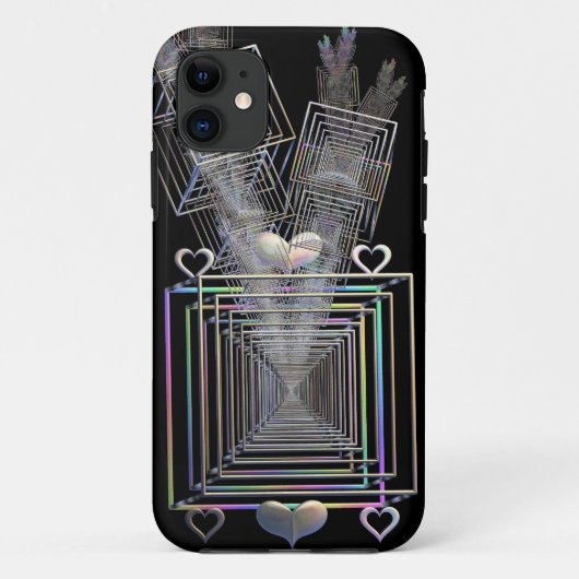 Buiten het vierkant Case-Mate iPhone case (Achterkant)