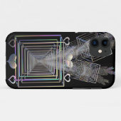 Buiten het vierkant Case-Mate iPhone case (Achterkant (horizontaal))