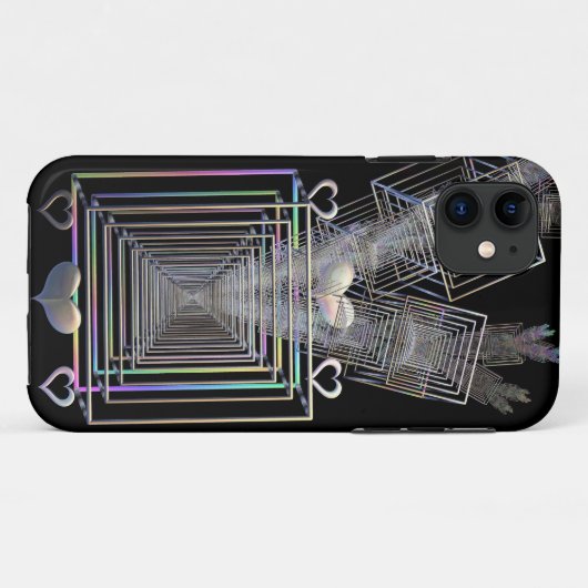 Buiten het vierkant Case-Mate iPhone case (Achterkant (horizontaal))