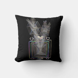 Buiten het vierkant kussen