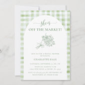 Buiten het Vrijgezellenfeest van de boerenmarkt Kaart (Voorkant)