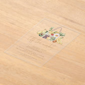 Buiten het Vrijgezellenfeest van de markt Acryl Uitnodigingen (Laagn)