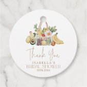 Buiten het Vrijgezellenfeest van de markt Bedankjes Labels (Voorkant)