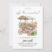 Buiten het Vrijgezellenfeest van de markt Kaart (Voorkant)