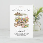 Buiten het Vrijgezellenfeest van de markt Kaart (Staand voorkant)