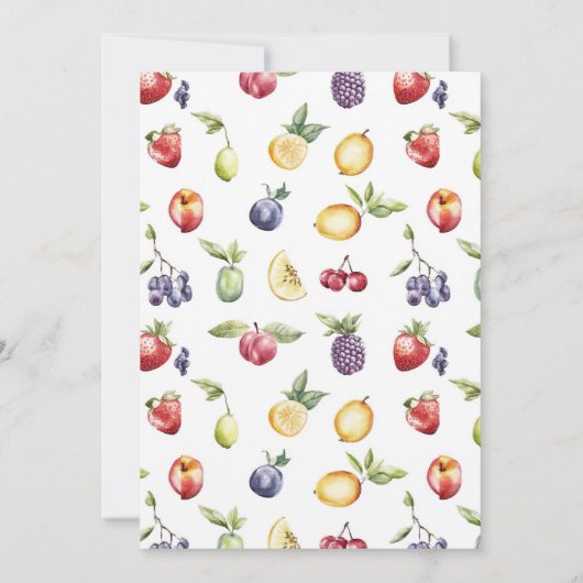 Buiten het Vrijgezellenfeest van de markt Kaart (Achterkant)