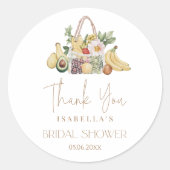 Buiten het Vrijgezellenfeest van de markt Ronde Sticker (Voorkant)