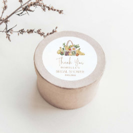 Buiten het Vrijgezellenfeest van de markt Ronde Sticker