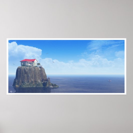 Buiten het Zee Poster (Voorkant)