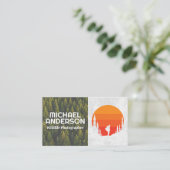 Buiten | Hiker Logo | Bossen Visitekaartje (Staand voorkant)