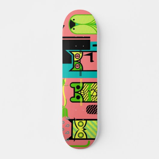 Buiten huisdieren skateboard dek (Voorkant)
