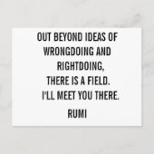 Buiten ideeën... Rumi Briefkaart (Voorkant)