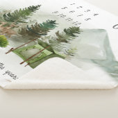 Buiten kamperen avontuur Twins Mijlsteen Sherpa Deken (3/4)