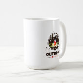 Buiten kamperen | Klassieke Mok 15# (Voorkant rechts)