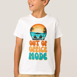 Buiten kantoor modus t-shirt
