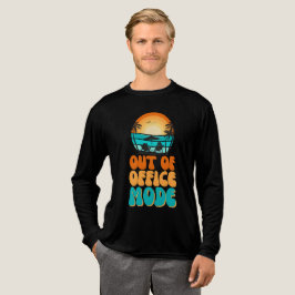 Buiten kantoor modus Tri-Blend shirt