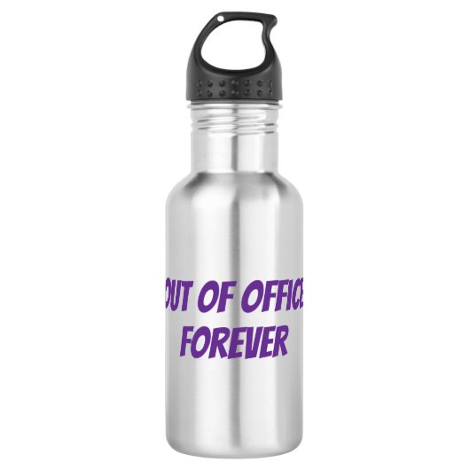 Buiten kantoor mok waterfles (Voorkant)