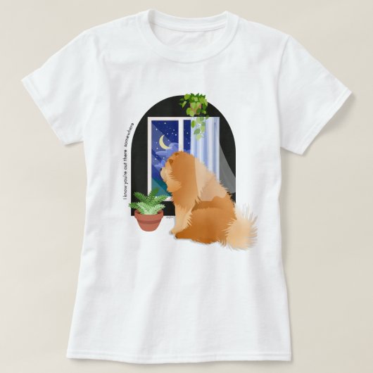 BUITEN KNOOP WIT witte shirten MET TEKST T-shirt (Design voorkant)