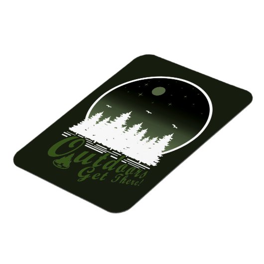 Buiten, kom er 's Midnight 's Groen Magneet (Linkerzijde)