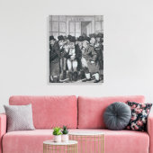 Buiten Lloyds of London Canvas Afdruk (Insitu (Woonkamer))