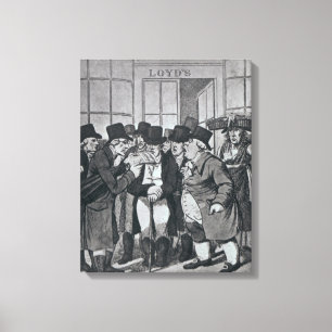Buiten Lloyds of London Canvas Afdruk