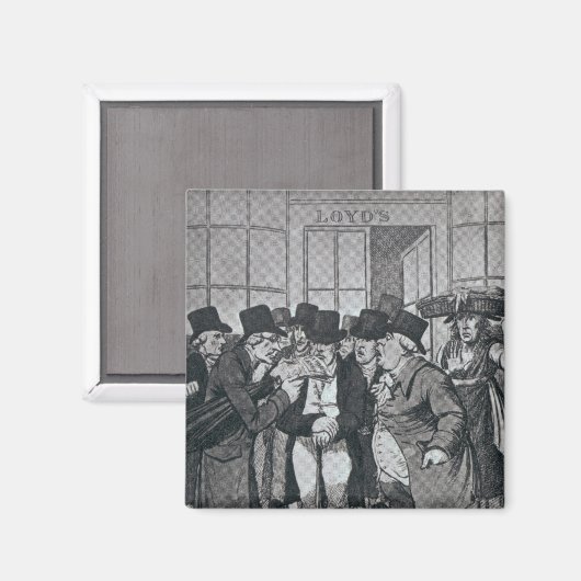 Buiten Lloyds of London Magneet (Voorkant / Achterkant)