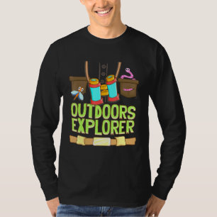 Buiten Ontdekkingsreiziger Zookeeper Vest Bugs Bin T-shirt