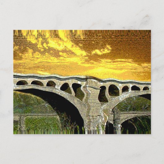 Buiten Philadelphia Briefkaart (Voorkant)