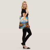 Buiten Rivierdal in de Zomer Tote Bag (Op model)