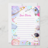 Buiten Ruimte Tijd Capsule Nota Bericht Kaart (Voorkant)