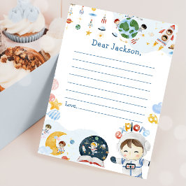 Buiten Ruimte Tijd Capsule Nota Bericht Kaart