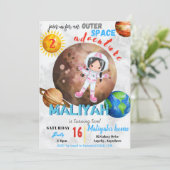 Buiten ruimteavontuur 3 Aanwezige Kaart van de Uit (Staand voorkant)