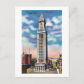 Buiten Uitzicht van Amerikaanse Custom House Briefkaart (Voorkant)