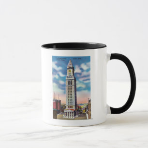 Buiten Uitzicht van Amerikaanse Custom House Mok